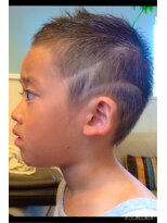 ヘア ラボ トアル(hair labo toaru)&nbsp;おしゃれソフトモヒカン　バリアート