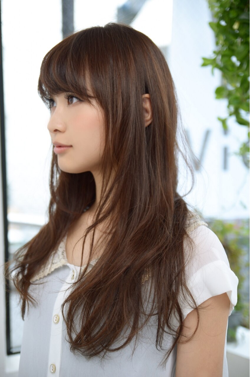 Vicke渋谷】石原さとみ風 ピュアロング：L001139926｜ビッケ