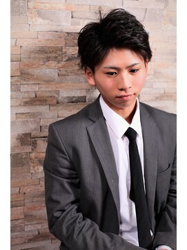 たさわ堂 モクプラス(moku+) メンズ!セクシー七三パートスタイル