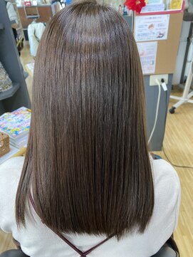 やまぐち理美容室 ストレートヘアー