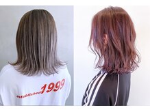 SHAMPOOオリジナルのレシピで理想の透け感カラーに[伊勢崎］