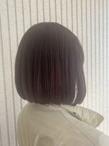 エイトタマプラ たまプラーザ店(EIGHT tamapla)&nbsp;【EIGHTたまプラ】デザインカラー切りっぱなしボブ