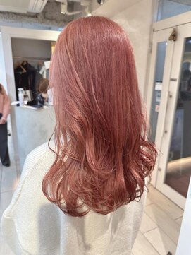 テトラ バイ ネオリーブ 横浜西口店(tetra by neolive) コーラルピンクの春カラー**