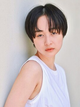 シーン(SCENE) センターパート コンパクトショート レイヤー【天神/今泉】