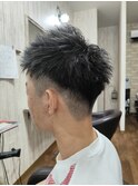 ジェットモヒカン風ショート
