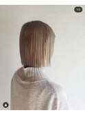 ぱつんとボブ