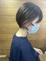 デイバイヘアーポケット(Day.by hair pocket) 丸みショート×インナーカラー
