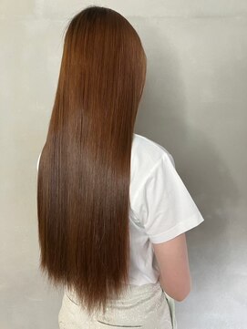 フェアリーテール 高坂店 髪質改善ヘアエステでツヤツヤスーパーストレートロング