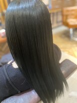オーブ ヘアー リリー 博多2号店(AUBE HAIR lily) ダークカーキグレージュ