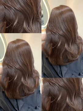 サイン 渋谷(SIGN) ザクザクレイヤーカット巻き方簡単ミディアムロング韓国渋谷