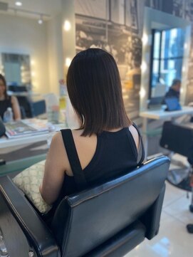 ソーホーニューヨーク 函館店(SOHOnewyork) 切りっぱなしボブ　函館/五稜郭/函館美容室