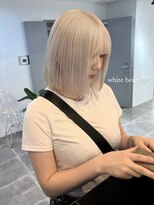 ペレ 栄店(PELE)&nbsp;前髪/アンブレラカラー/こなれミディ/イメチェン/ウェーブパーマ