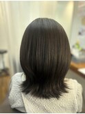 大人可愛いオリーブアッシュカラー