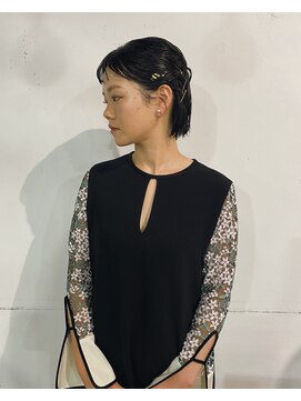 ドットプラス リム(Dot+LIM) 大人ボブな参列ヘアセット