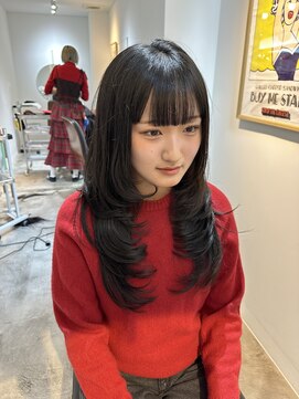 スリー(three) レイヤーカット