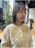 福井駅前タッセルボブ韓国くびれ巻きシースルータッセルカット