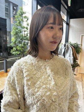 チル 福井駅前店(Chill) 福井駅前タッセルボブ韓国くびれ巻きシースルータッセルカット