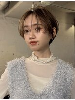 ファルベ(Farbe)&nbsp;ホワイトグレージュ/ミニウルフ/デジタルパーマチェリーブラウン