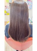 ツヤ感ストレート