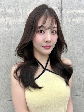 アイシー 表参道(ICY) 韓国ヘアレイヤーカット×くびれヘア顔まわりカット