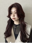 レッドブラウン/韓国スタイル/髪質改善/奈良駅/奈良/近鉄奈良