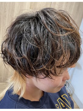 ヘアーアミューズ パール(Hair Amuse) マッシュウルフ