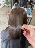 髪質改善ストレート