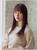 ストレートロングヘアー