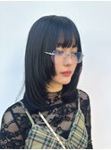 韓国風ロングレイヤー