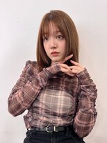 ロア ヘアーコーディネート 四条烏丸店(LoRE hair coordinate)&nbsp;ナチュラルボブ前髪なしイメチェン40代50代ショートボブウルフ