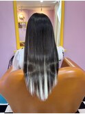 ブリーチカラー【選べる品質☆シールor編み込み】エクステ