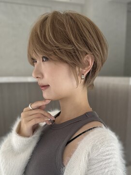 ライズ ネックス ザ サロン 渋谷(LIZE nex the salon) 前髪ありショートヘア　40代50代60代［#渋谷駅#髪質改善］#32