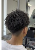 スパイキーショート×ソフトツイストピンパーマ