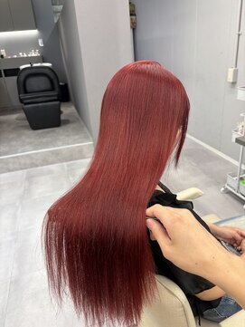 ロテ 名古屋 名駅店(Lote.) くびれヘア/アプリコットオレンジ/夏のヘアアレンジ/名古屋