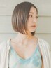 【 2~3回目/short/bob 】organicハイライトカラー＋カット+Tr ￥16,500↓