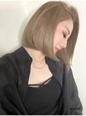 hairLux・浜松天王・三ヶ日・赤オレンジが消えるベージュカラー