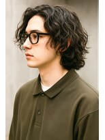 ラレイ ハラジュク(Lalei harajuku) 原宿スパイラルパーマメンズパーマツイストスパイラルパーマ黒髪