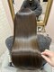 スレーヌサロンハナレ 北千住美容院(Sereine salon HANARE)の写真/《北千住/完全個室内完結型サロン》まるで縮毛矯正をかけていないような自然なストレート!