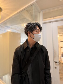 メンズカット バイ ソイクフ(メンズカット by SOY-KUFU) 20代30代40代◎大人かっこいい波巻き緩めツイストスパイラル