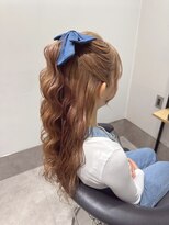 モナルダ(Monarda)&nbsp;10代20代30代/ヘアセット/結婚式/パーティ【岡山】