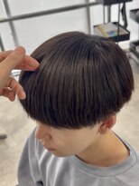 オーバル ジングウマエ(OVARL jingumae) パーマ落としラウンドマッシュ