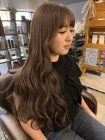 ネスタ ヘアー グラウンド(NESTA hair ground) ブリーチ無しブラウンミルクティーベージュ