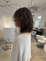 サークル(CIRCLES) ウルフパーマ 癖毛を活かしたヘアスタイル