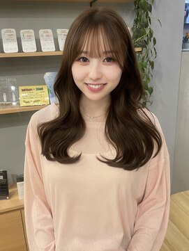 ジアン バイ ミルボン NU茶屋町+(GIEN by milbon) 顔周りカット/透明感カラー/レイヤーカット