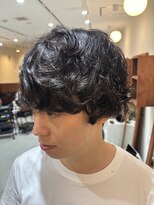 アンド グラフ(& Graph.) ルーズパーマシャドウパーママッシュメンズパーマ