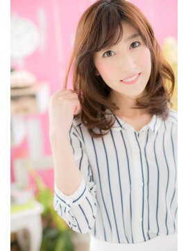 ヘアアンドビューティー ミック(Hair & Beauty miq) シルキーカールで♪キレイなお姉さんスタイルb(miq阿佐ヶ谷)