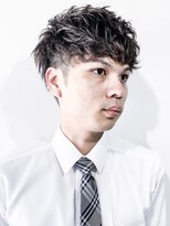 フジヤマ バーバー ショップ(FUJIYAMA BARBER SHOP)&nbsp;フェザーマッシュくせ毛風パーマ