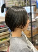前下がりショートボブ