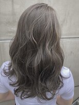 キラ 渋谷(KILLA)&nbsp;ハイライトグレージュ_ハイライトカラーセミウェットウェーブ