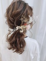 セットサロン フルール(Fleur) ドライフラワーポニー